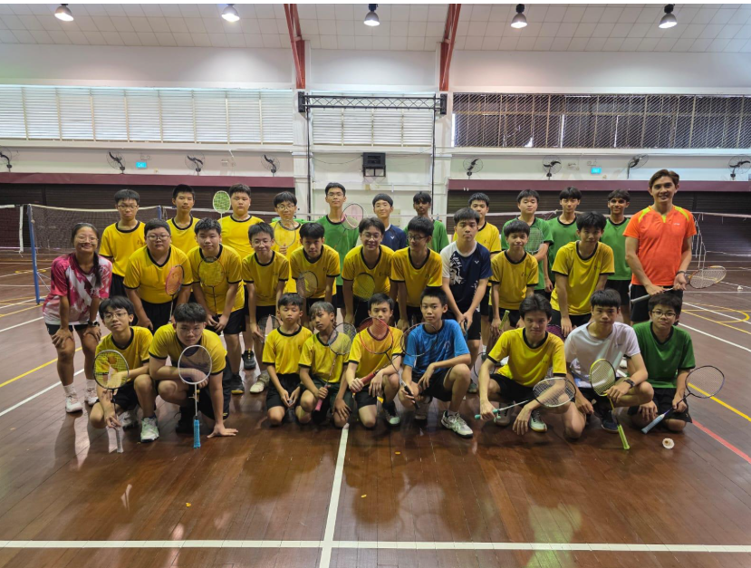 2025 WRS Badminton CCA Team